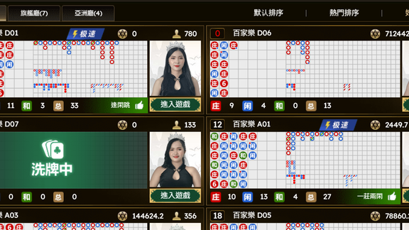 下注區投注
